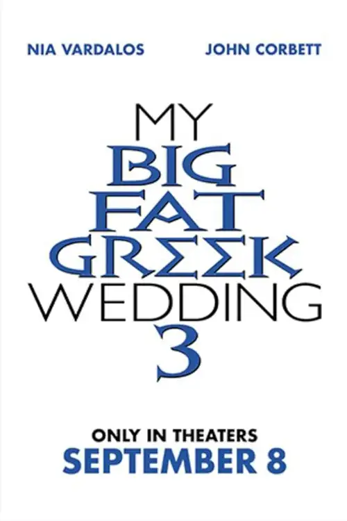 دانلود فیلم عروسی یونانی چاق من 3 My Big Fat Greek Wedding 3 2023 زیرنویس فارسی چسبیده
                                              نسخه رایگان